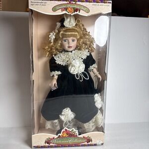 Victorian Collection Limited Edition Porcelain Doll Distressed Box 18 In #76867
